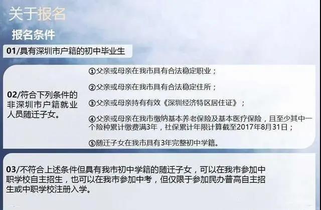 深圳市积分入户网通知：非深户中考生复读或将回户籍地(图3)
