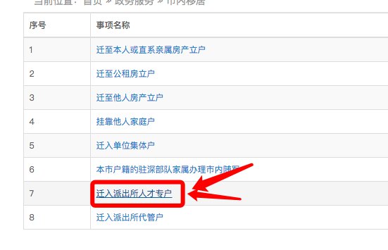 深圳户口集体户迁入派出所人才专户办理流程（附入口）(图2)