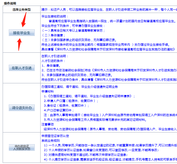 深圳市户口落户的条件：2022年毕业生入户流程(附图说明)(图3)